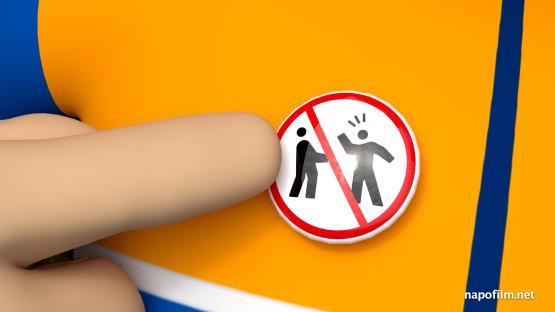 Violence at work sign