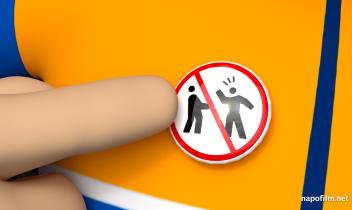 Violence at work sign